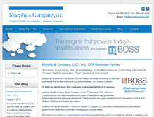 Tablet Screenshot of murphycocpa.com